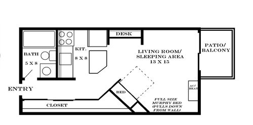 Meadowbrook Studio Layout