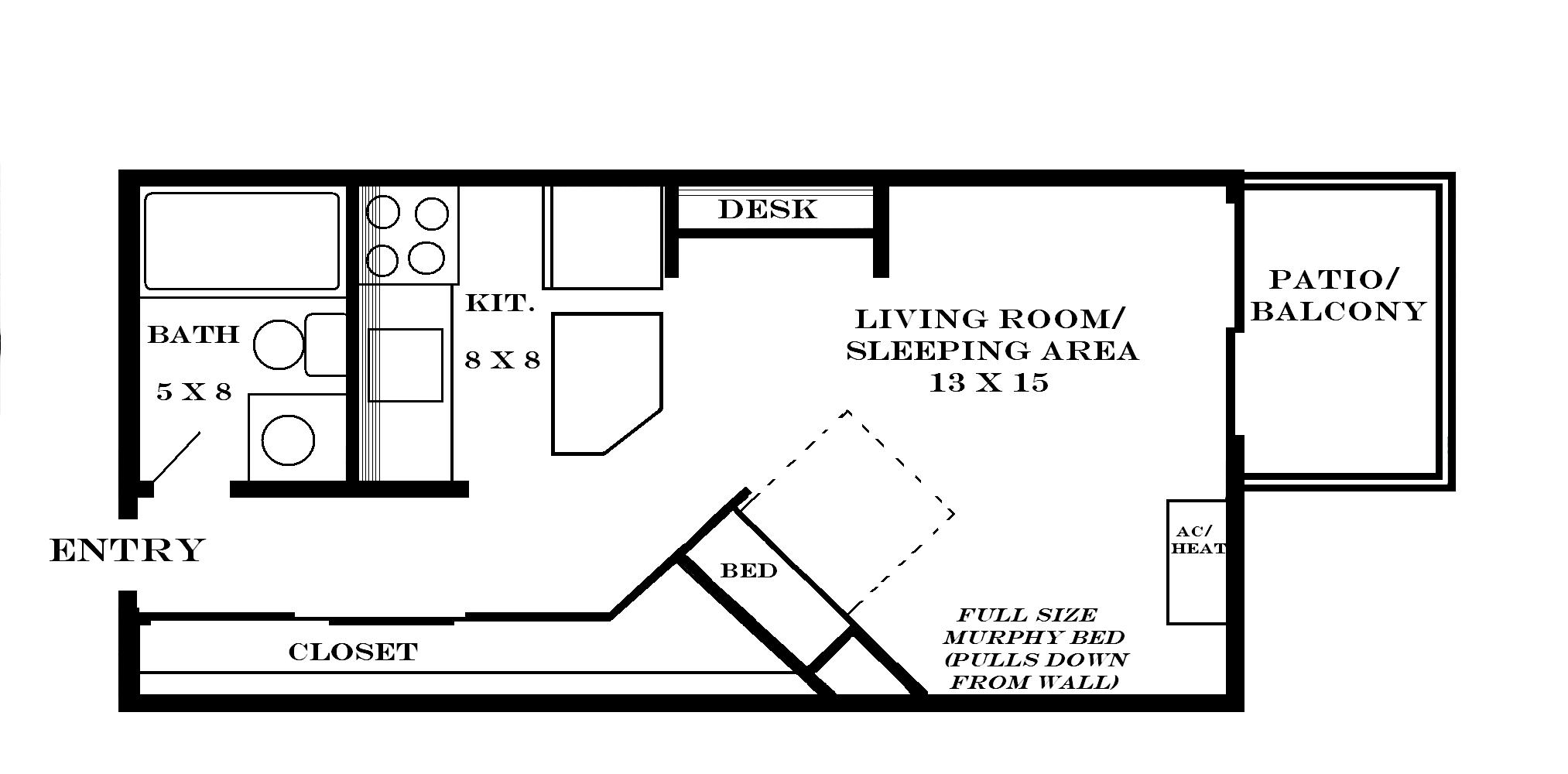 Meadowbrook Studio Layout