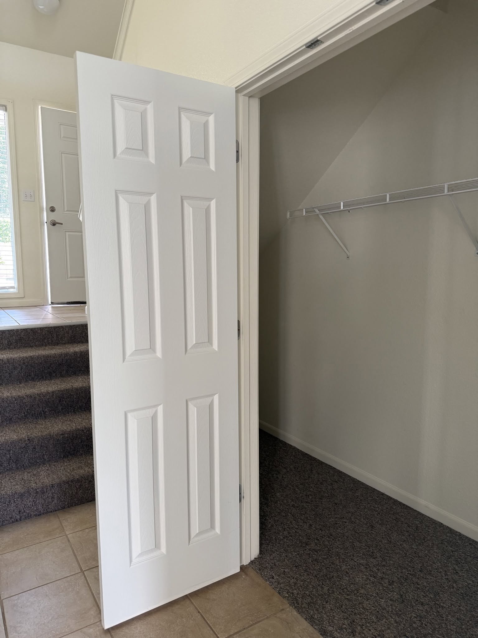 Storage closet space