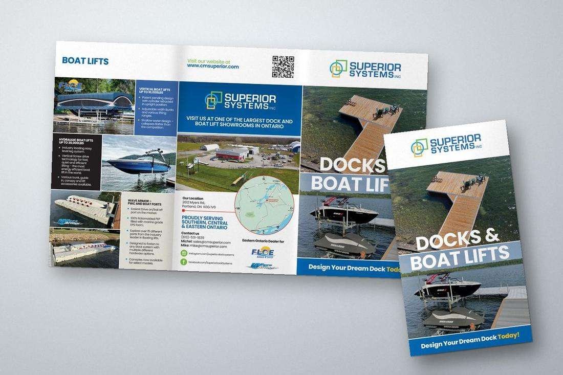 C&M Superior Systems tri-fold brochure
