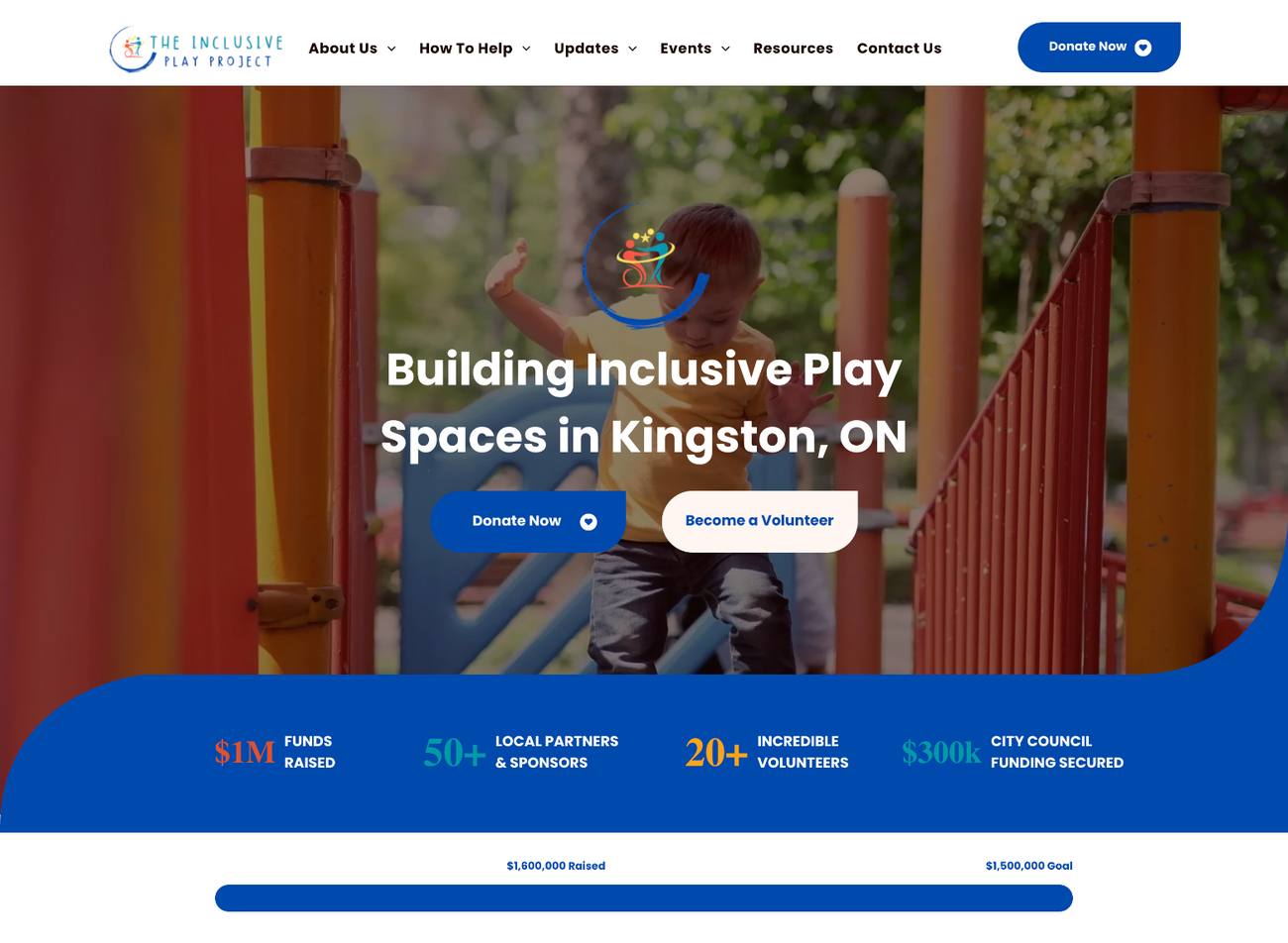 Inclusive Play Project website