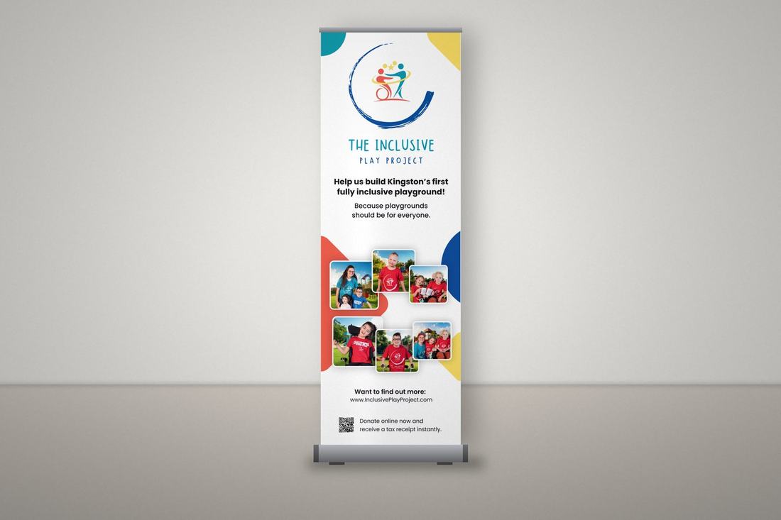 Inclusive Play Project pull-up banner