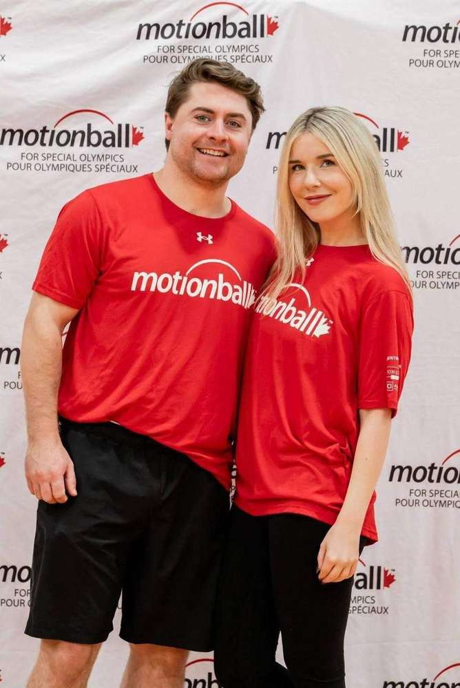 Darcy and Christine at the Marathon of Sport