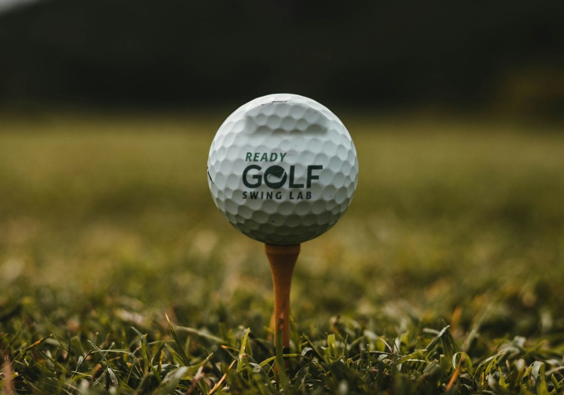 ReadyGolf Swing Lab logo design · golf training