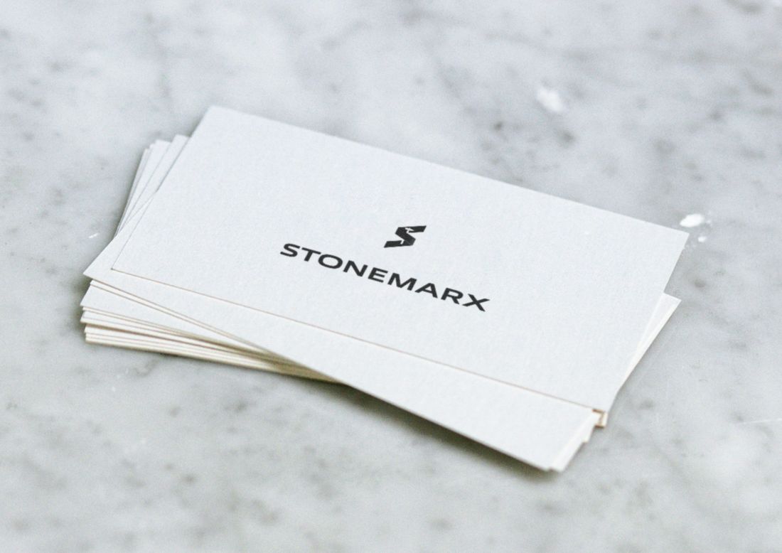 Stonemarx logo design · stonework