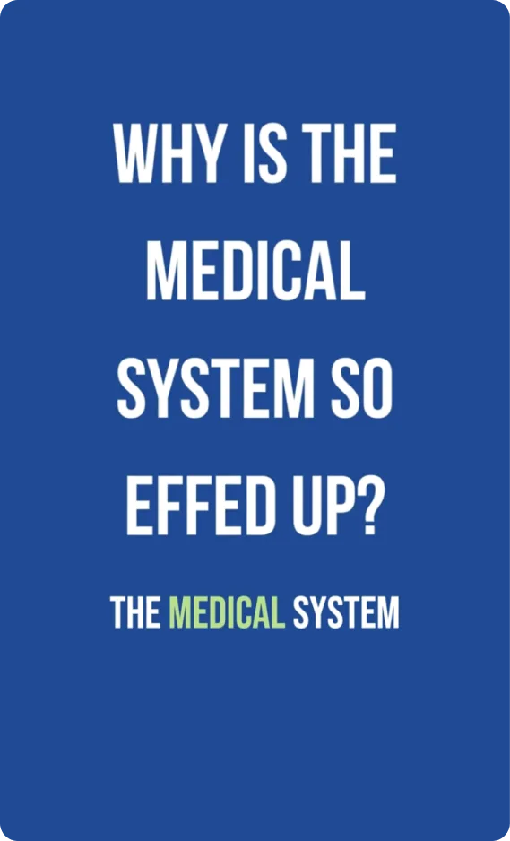 Video thumbnail: Why is our healthcare system so broken- and what can we do to fix it?