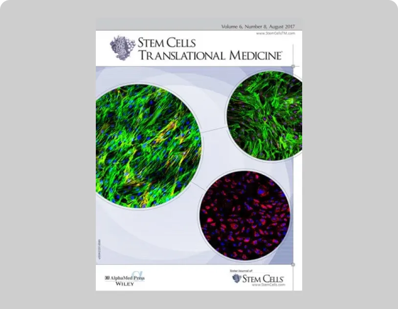Cover of Stem Cells Translational Medicine