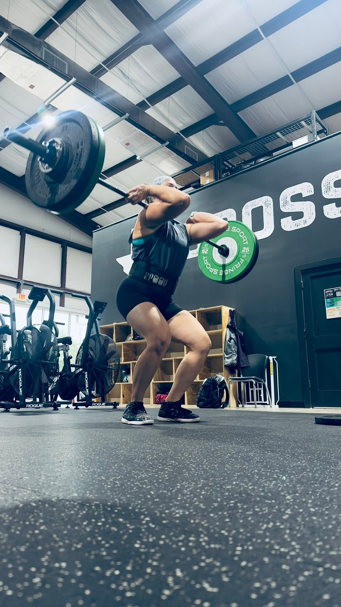Squat Cleans, Burpees, Toes to Bar