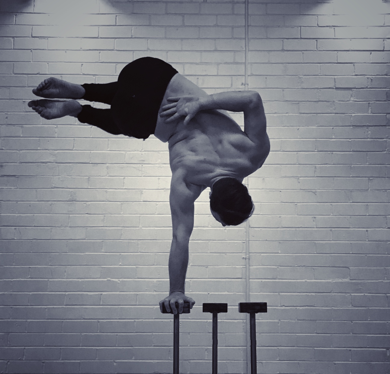 “WHAT’S THE TRICK TO DOING A HANDSTAND?” This is a question I have been asked a thousand times in one variation or another. I have even been asked, “How many push-ups do you have t