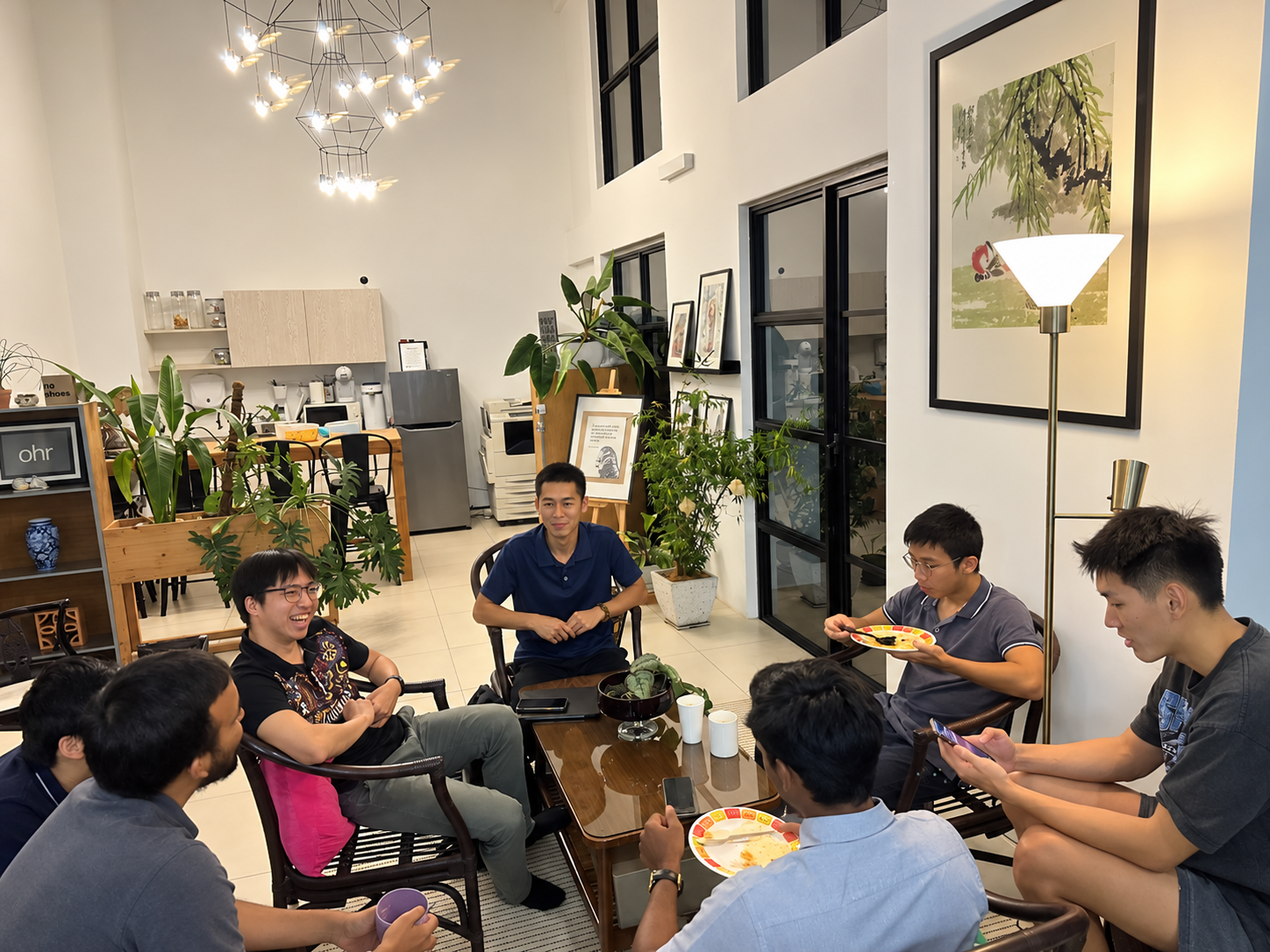 Small group conversation