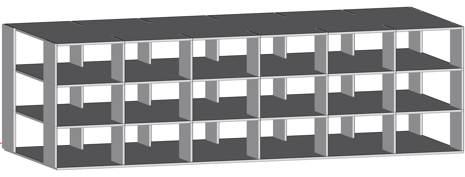 Control structural model for the Architectural Impact Study