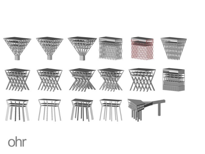 Conceptual exploration of structural forms