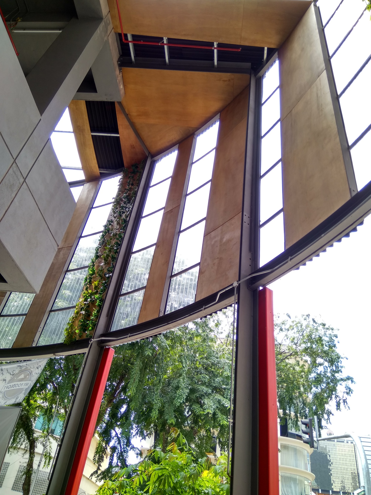 The exposed extension