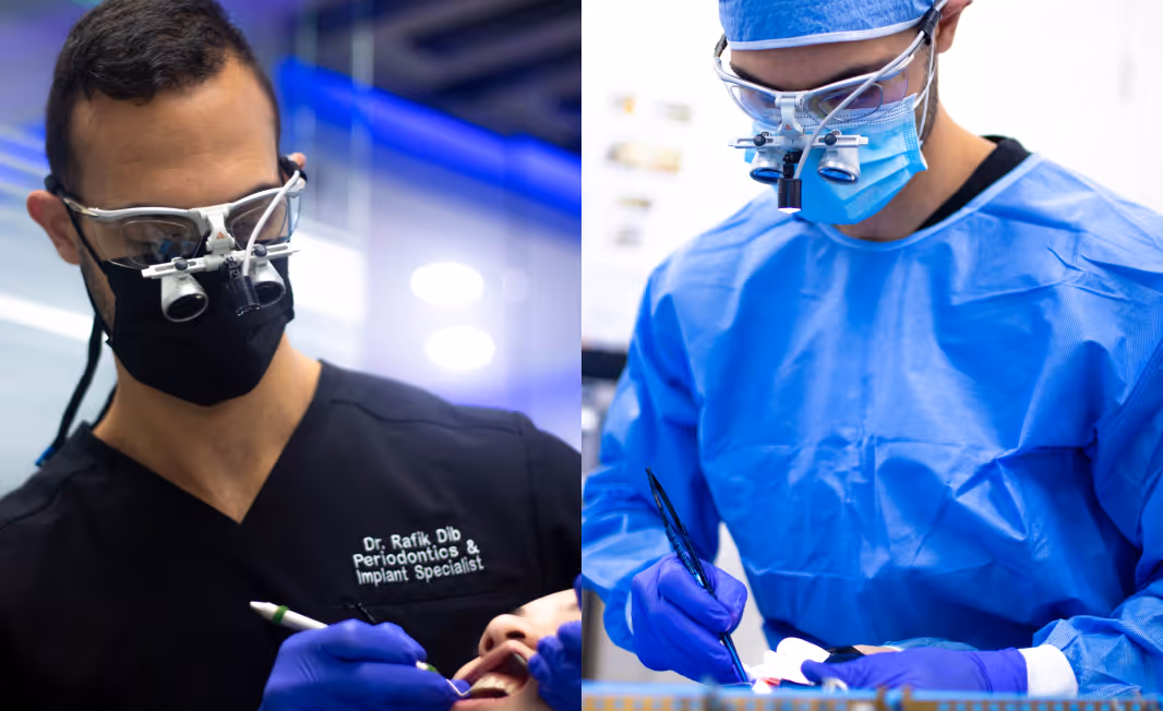 Dr. Rafik Dib is a board-certified periodontist with advanced expertise in dental implants