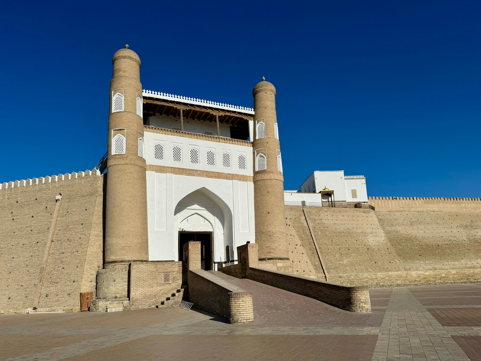 Gate of the Ark fortress in Bukhara