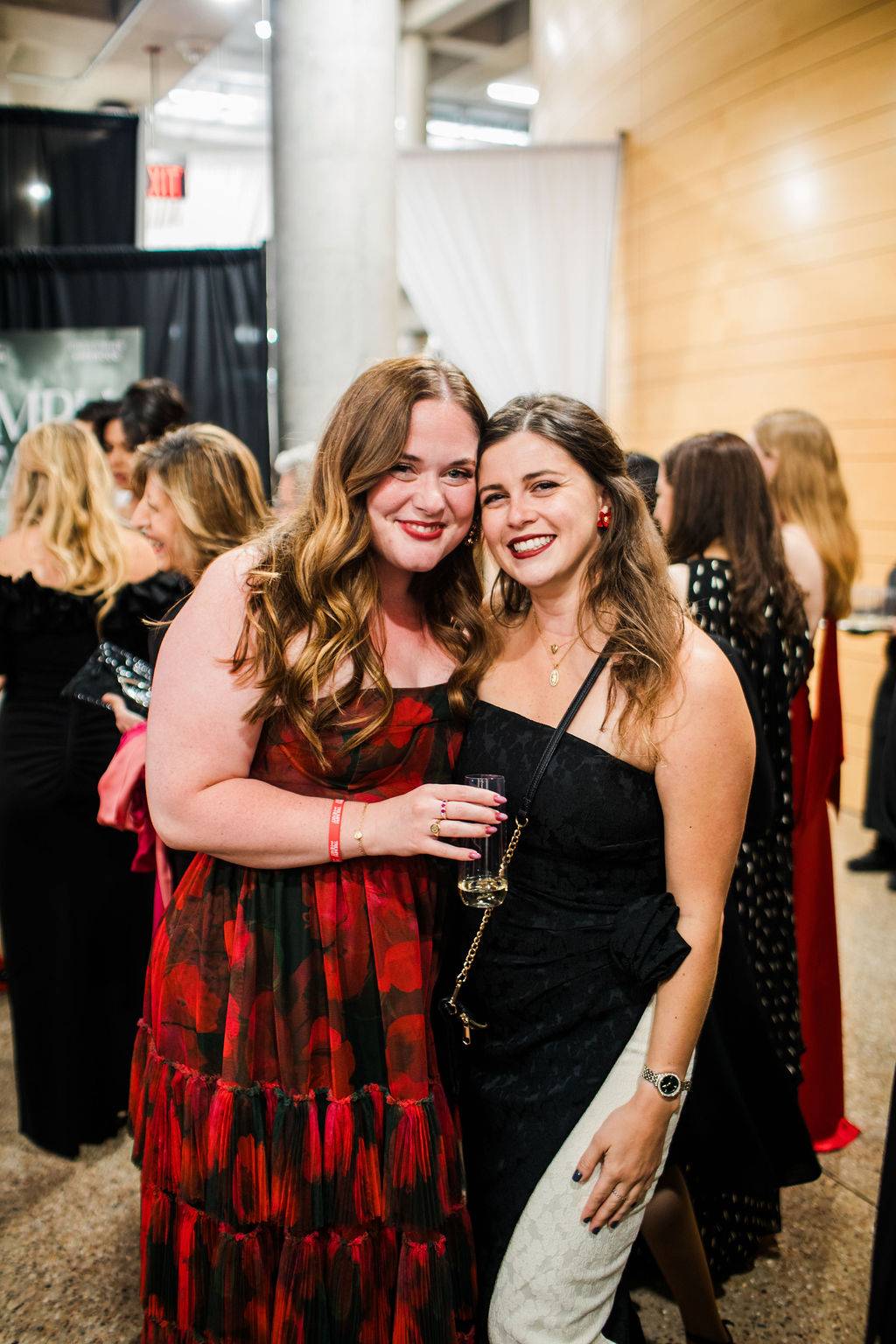 Guests at the US premiere reception