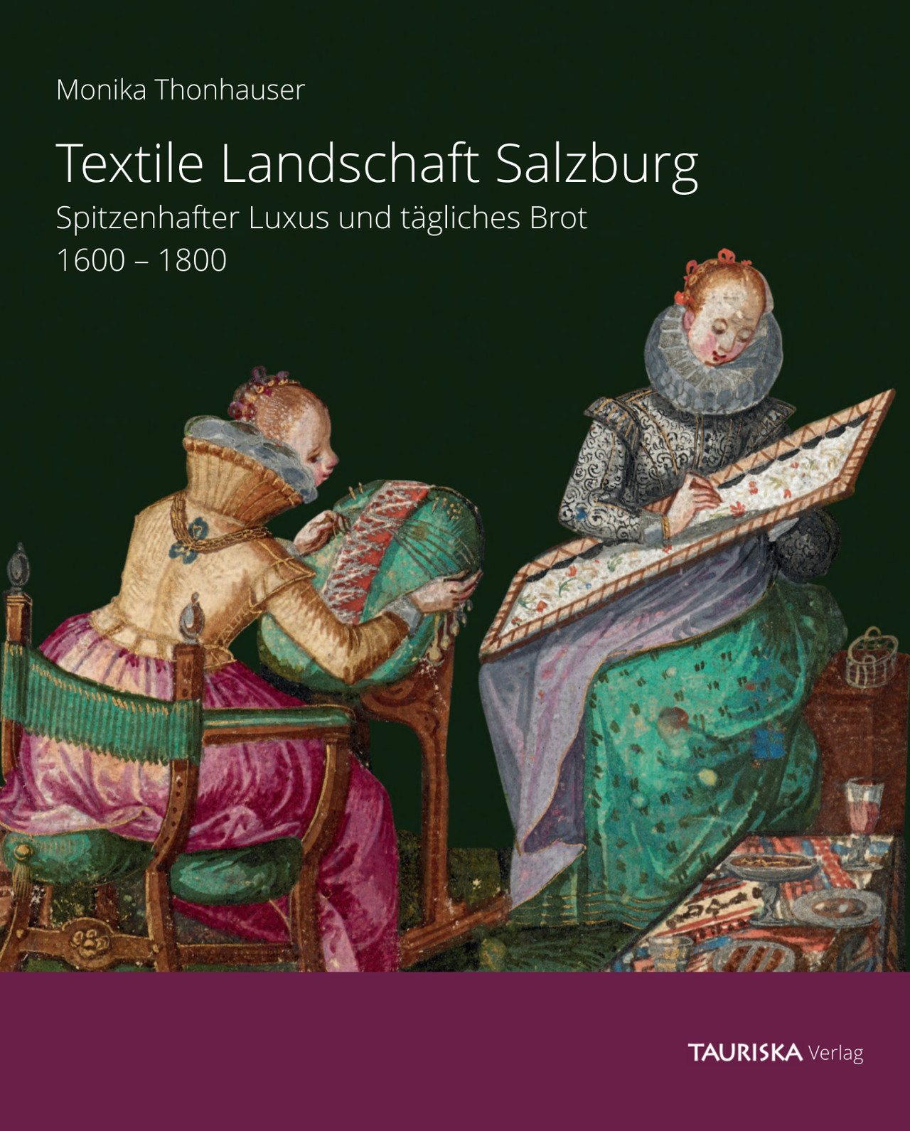 Buchcover Textile Landschaft Salzburg