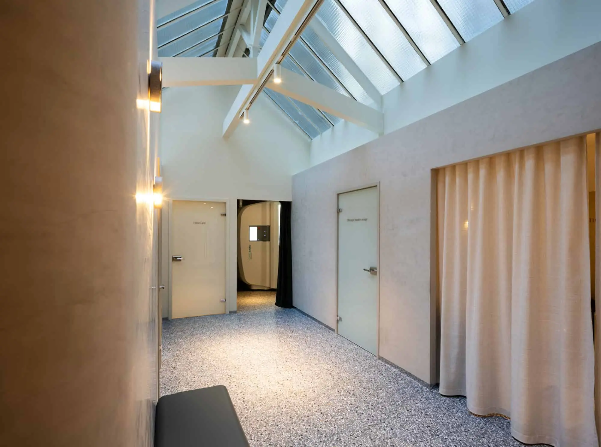 L'espace central du studio Octane, où commence chaque rituel.