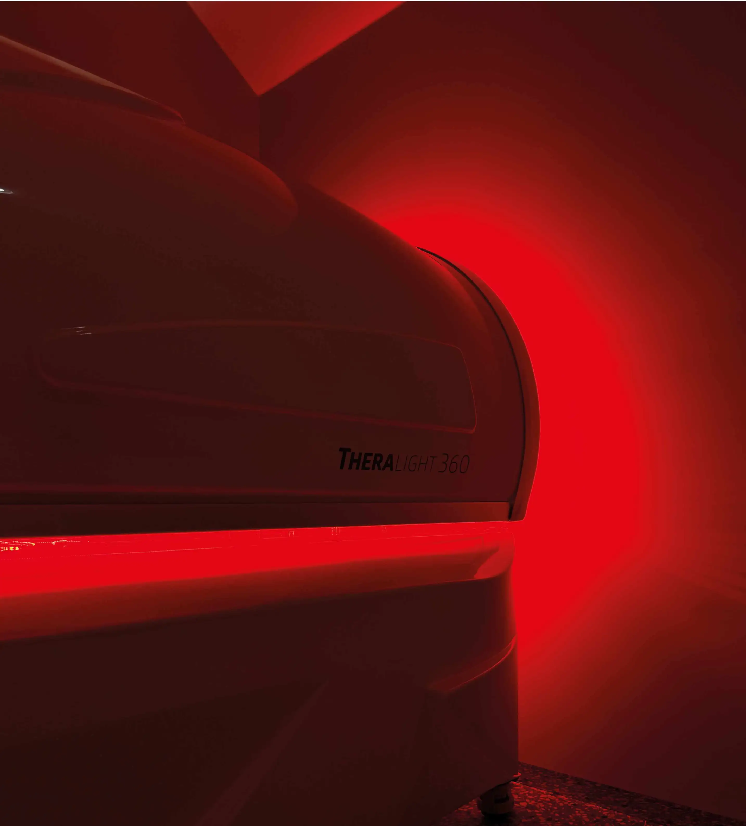 La pièce de lumière rouge et le TheraLight 360
