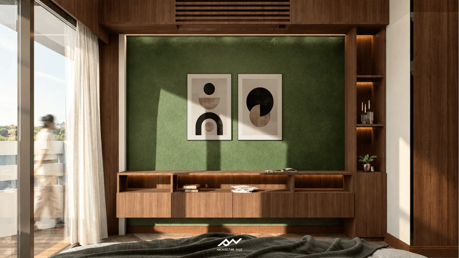 Jomtien Condo interior, design visualisation