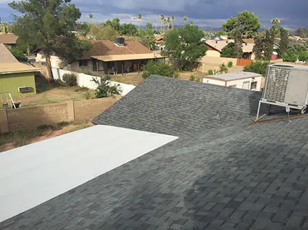 Shingle Roof After photos of a roofing job by Axis Roofing