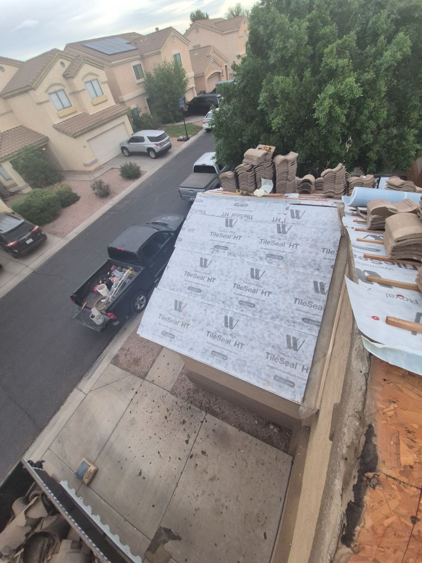 Tile roof replacement in Apache Junction, AZ by Axis Roofing, photo 7