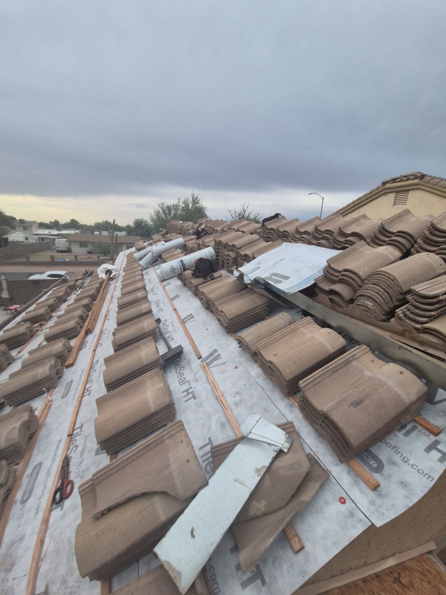 Tile roof replacement in Apache Junction, AZ by Axis Roofing, photo 6
