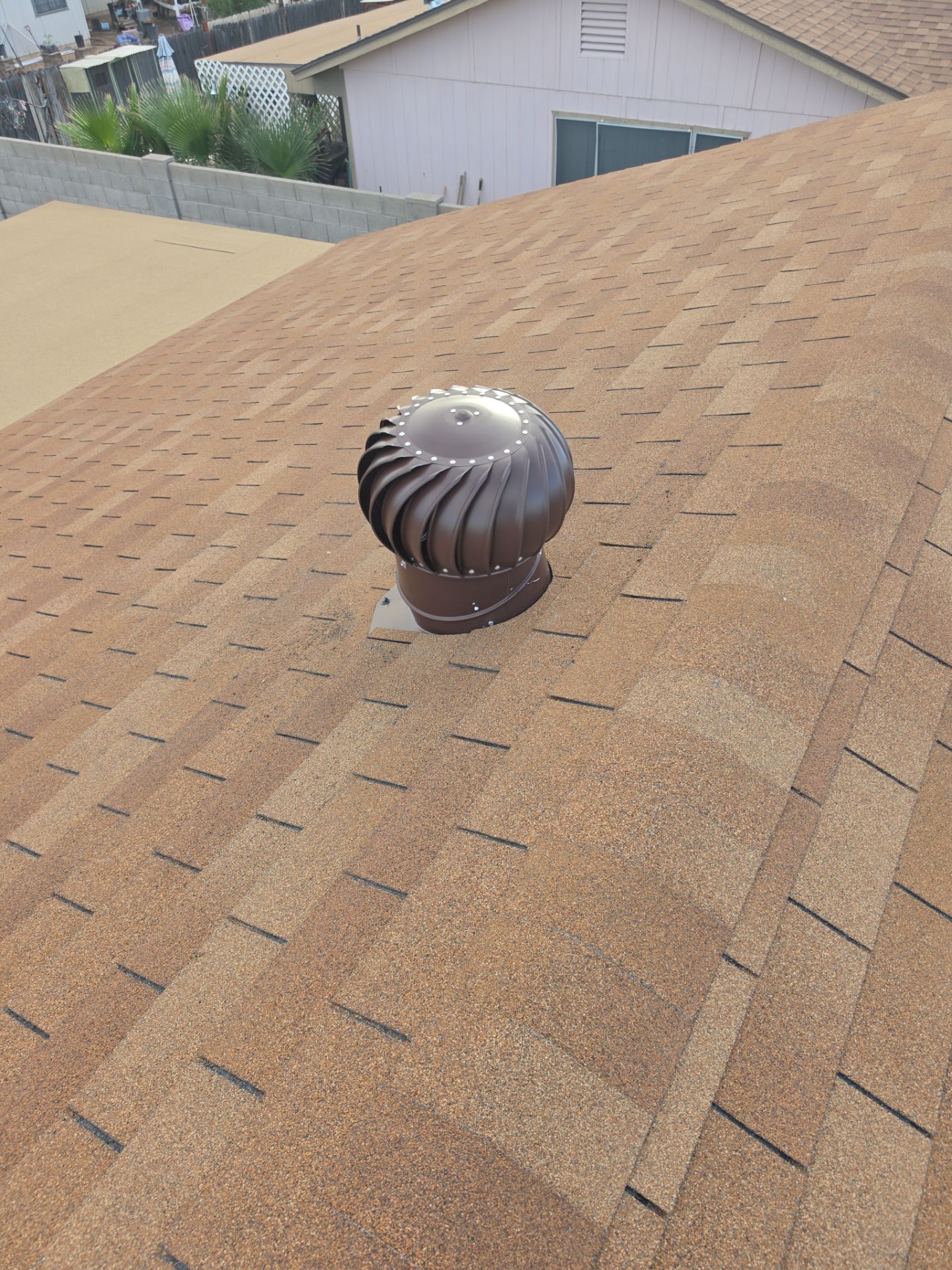Shingle roof replacement in Mesa, AZ by Axis Roofing, photo 2