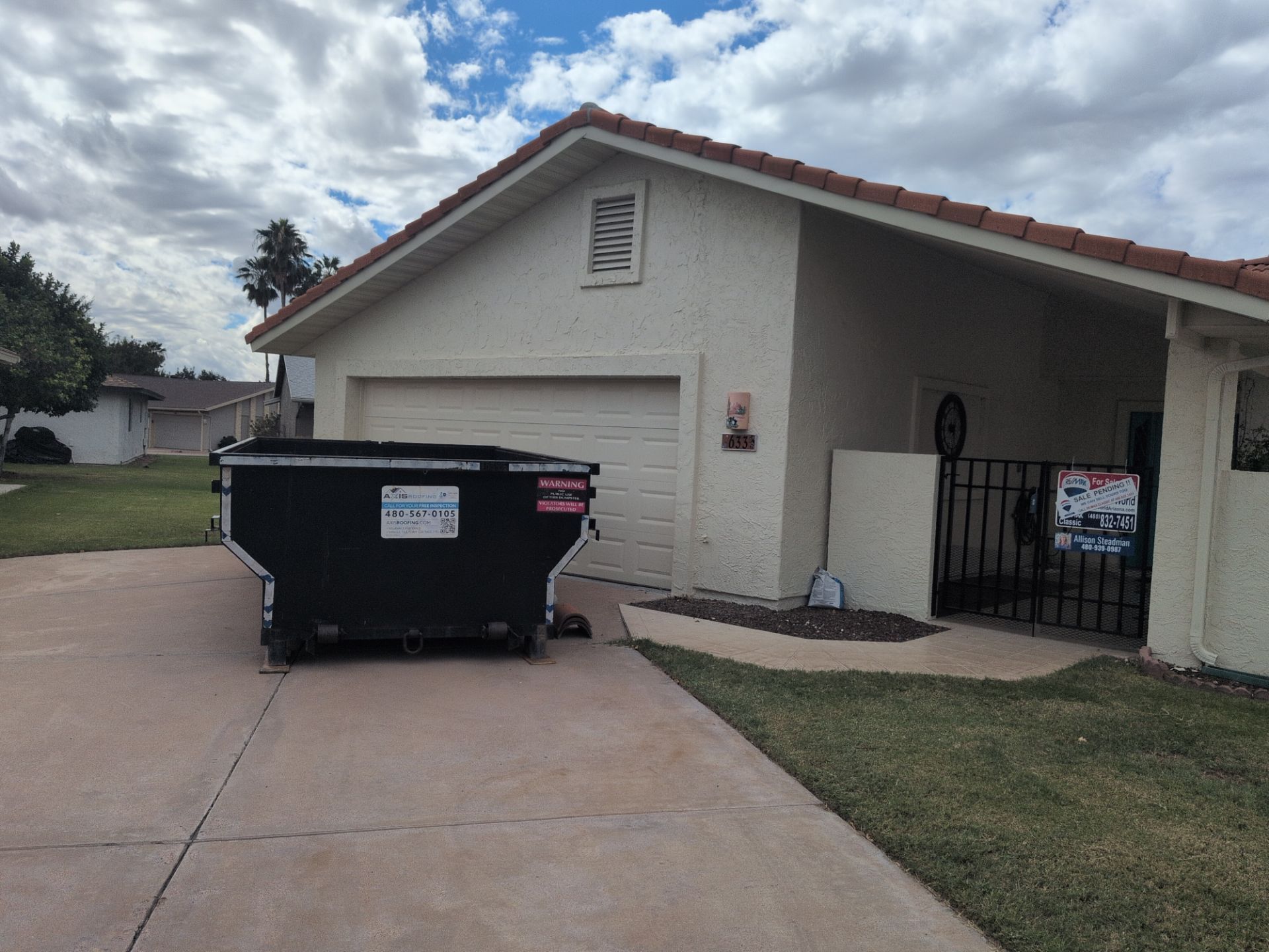 Tile roof replacement in Mesa, AZ