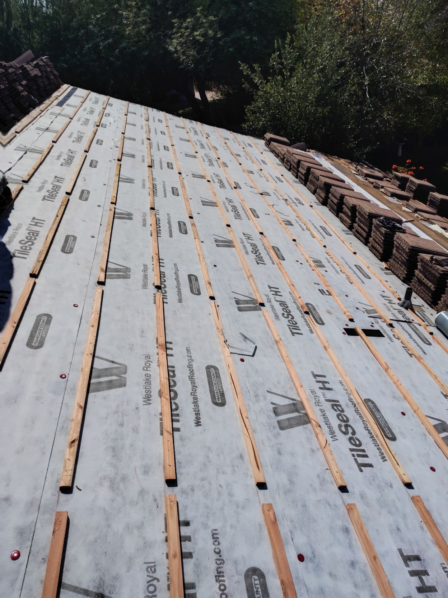 Tile roof replacement in Mesa, AZ
