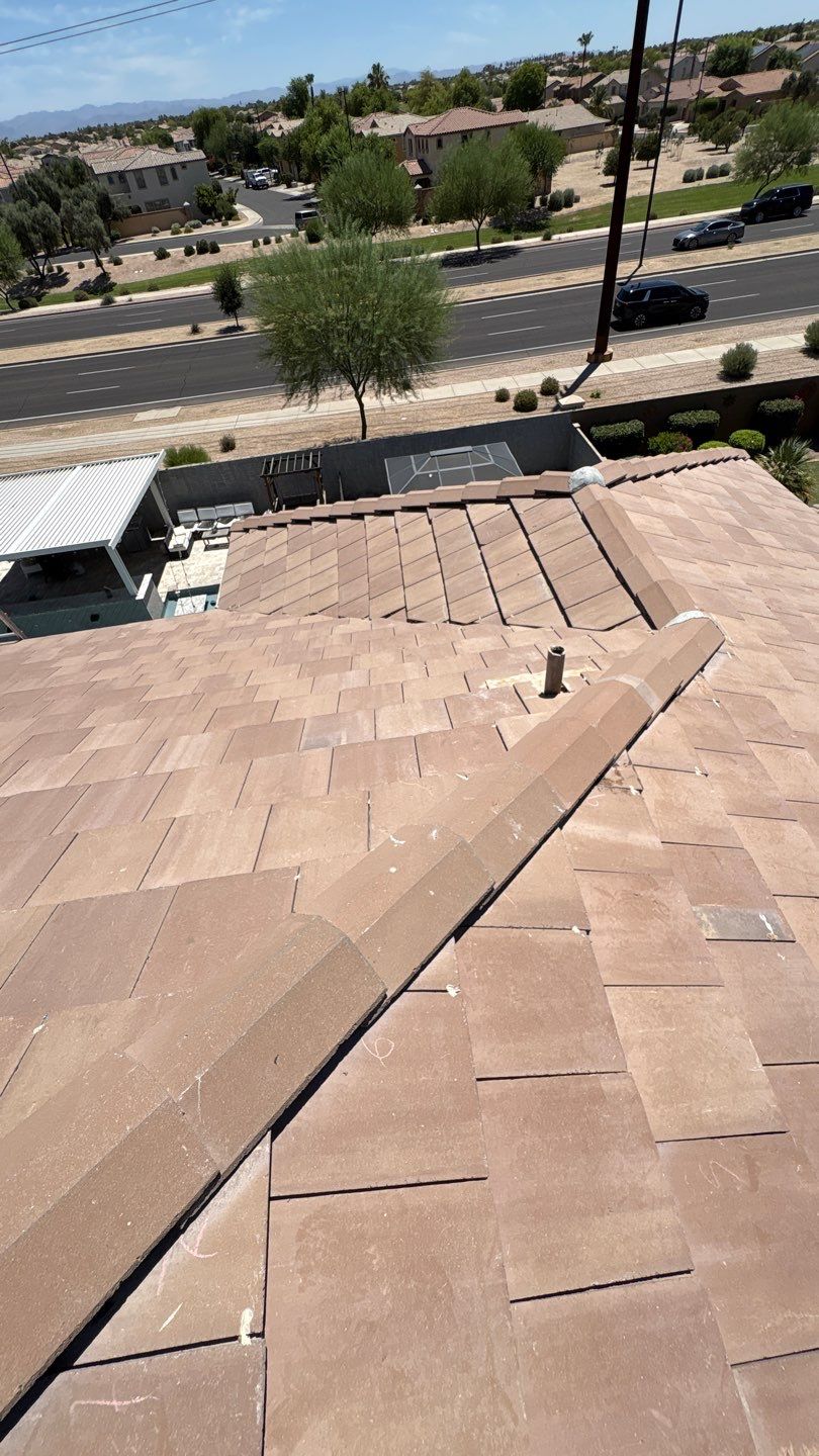 Tile roof replacement in Gilbert, AZ