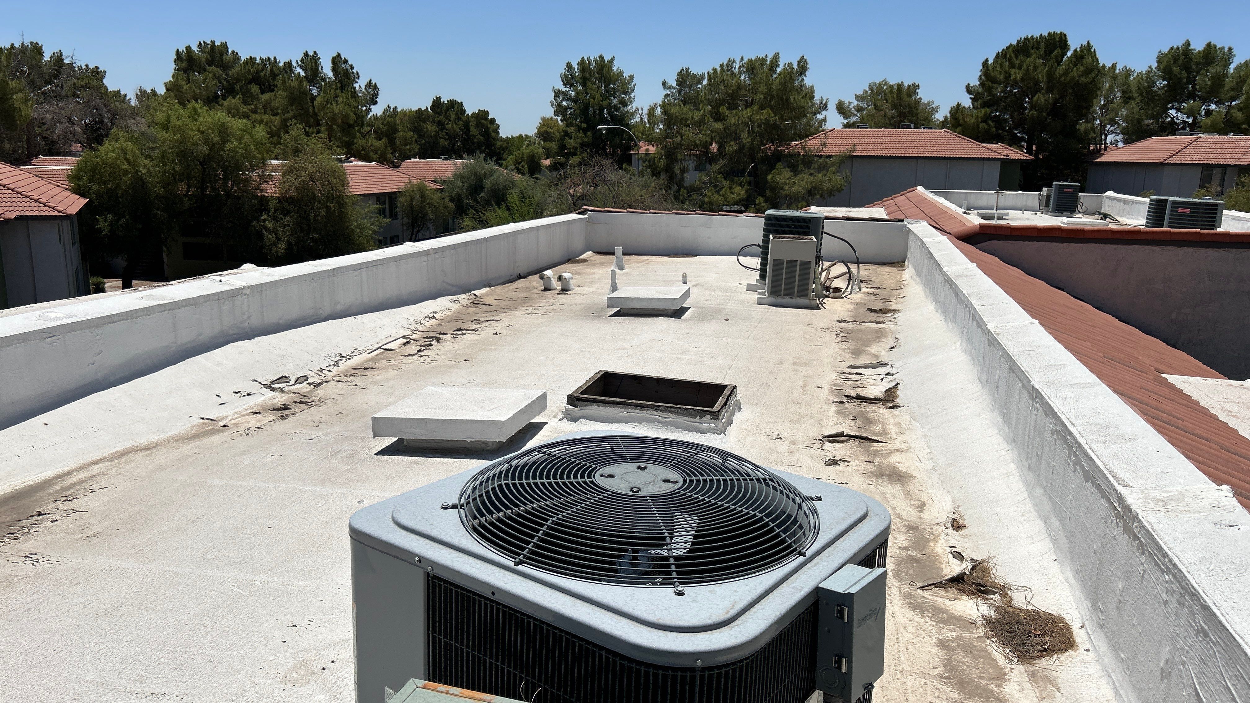 Flat roof replacement in Gilbert, AZ