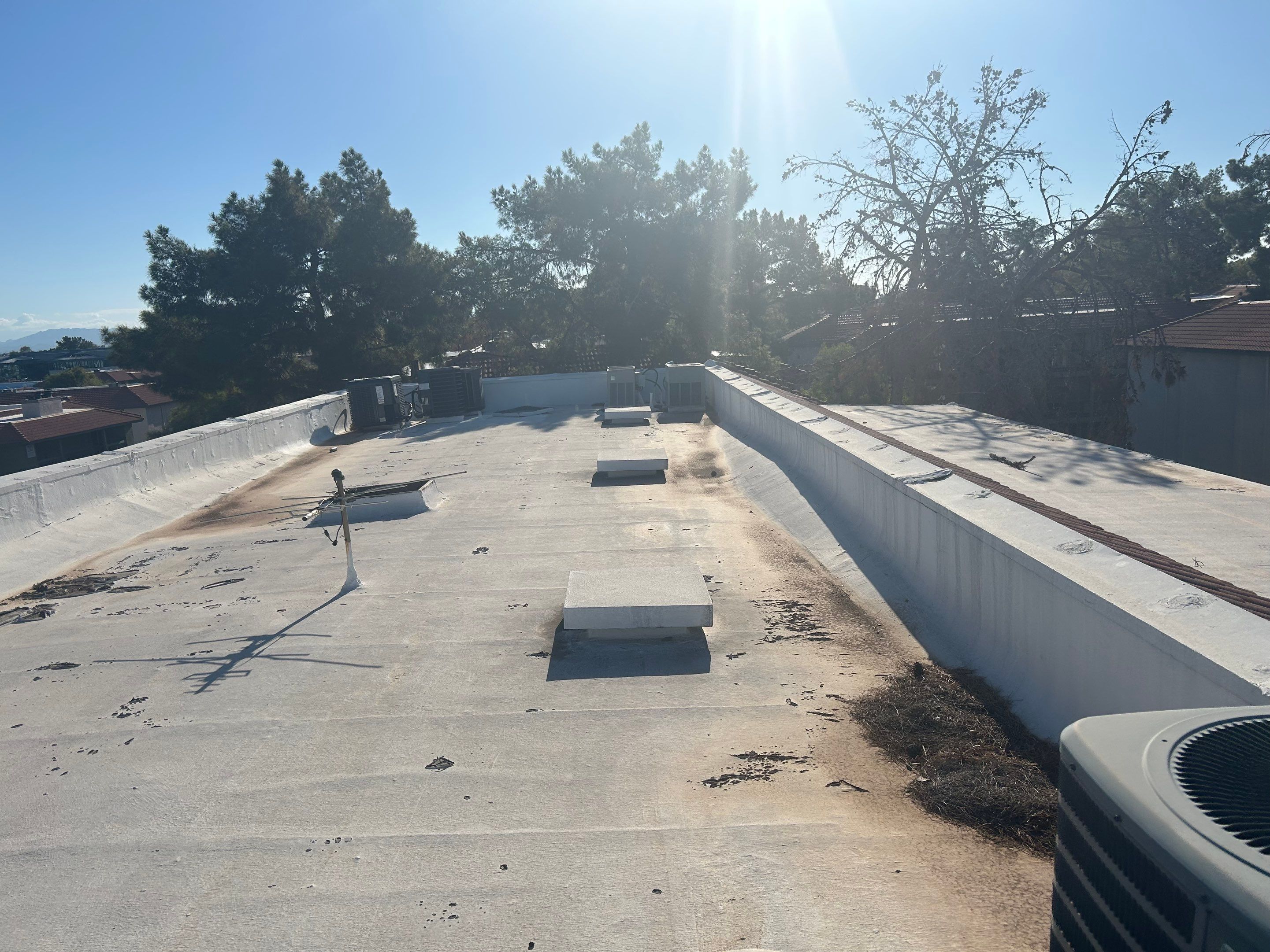 Flat roof replacement in Gilbert, AZ