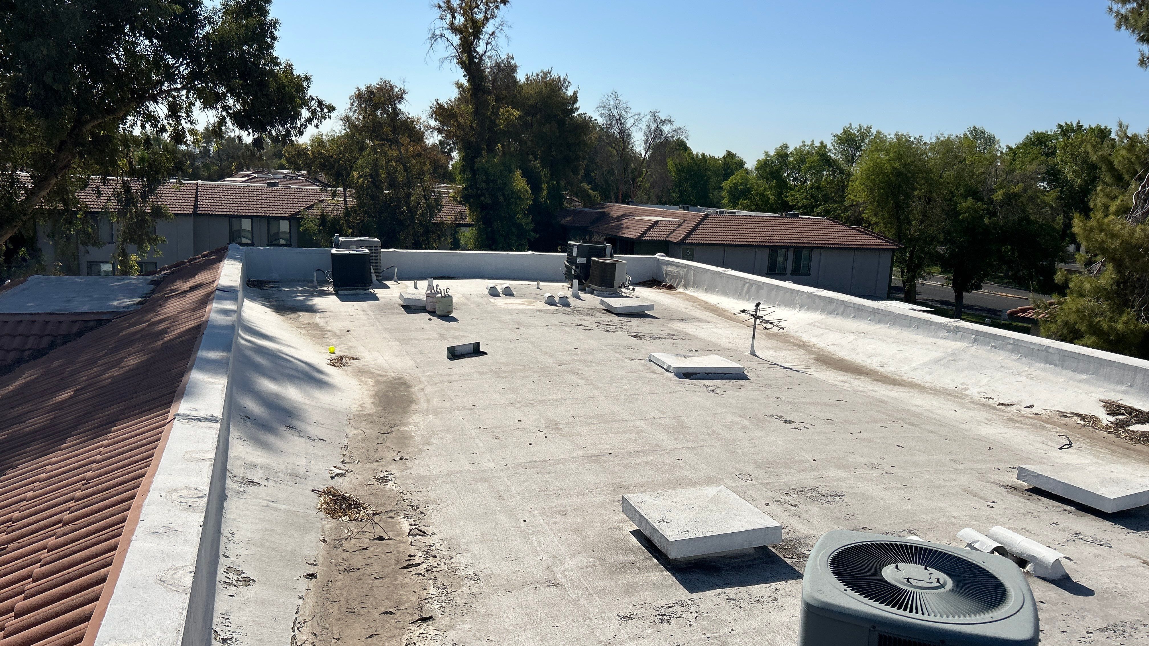 Flat roof replacement in Gilbert, AZ