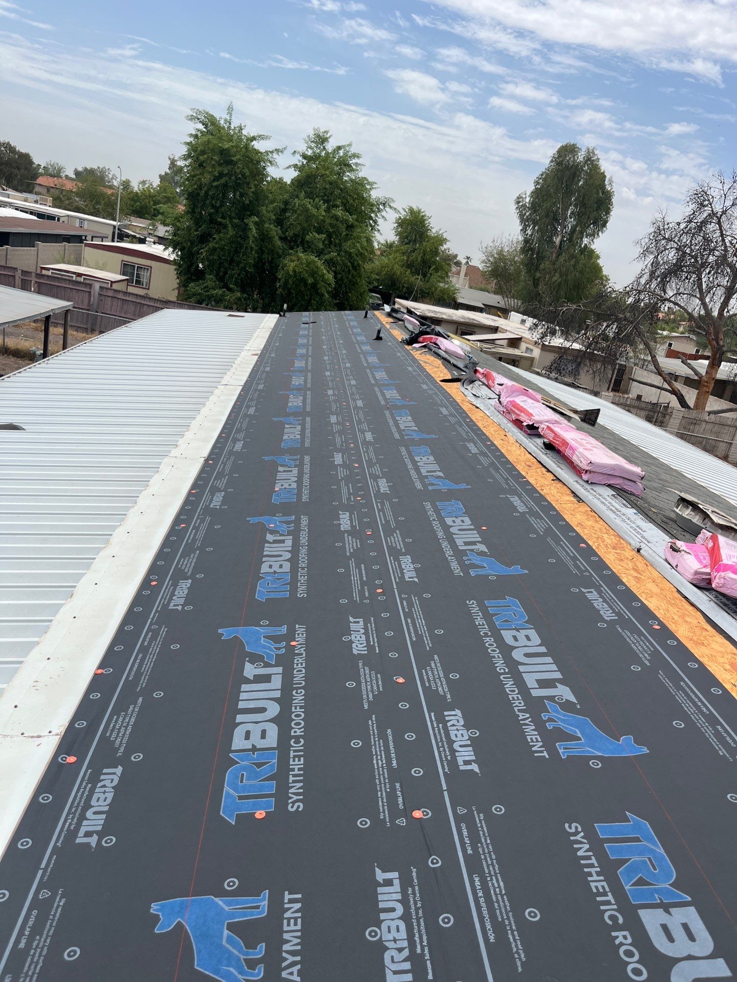 Shingle roof replacement in Chandler, AZ by Axis Roofing, photo 2