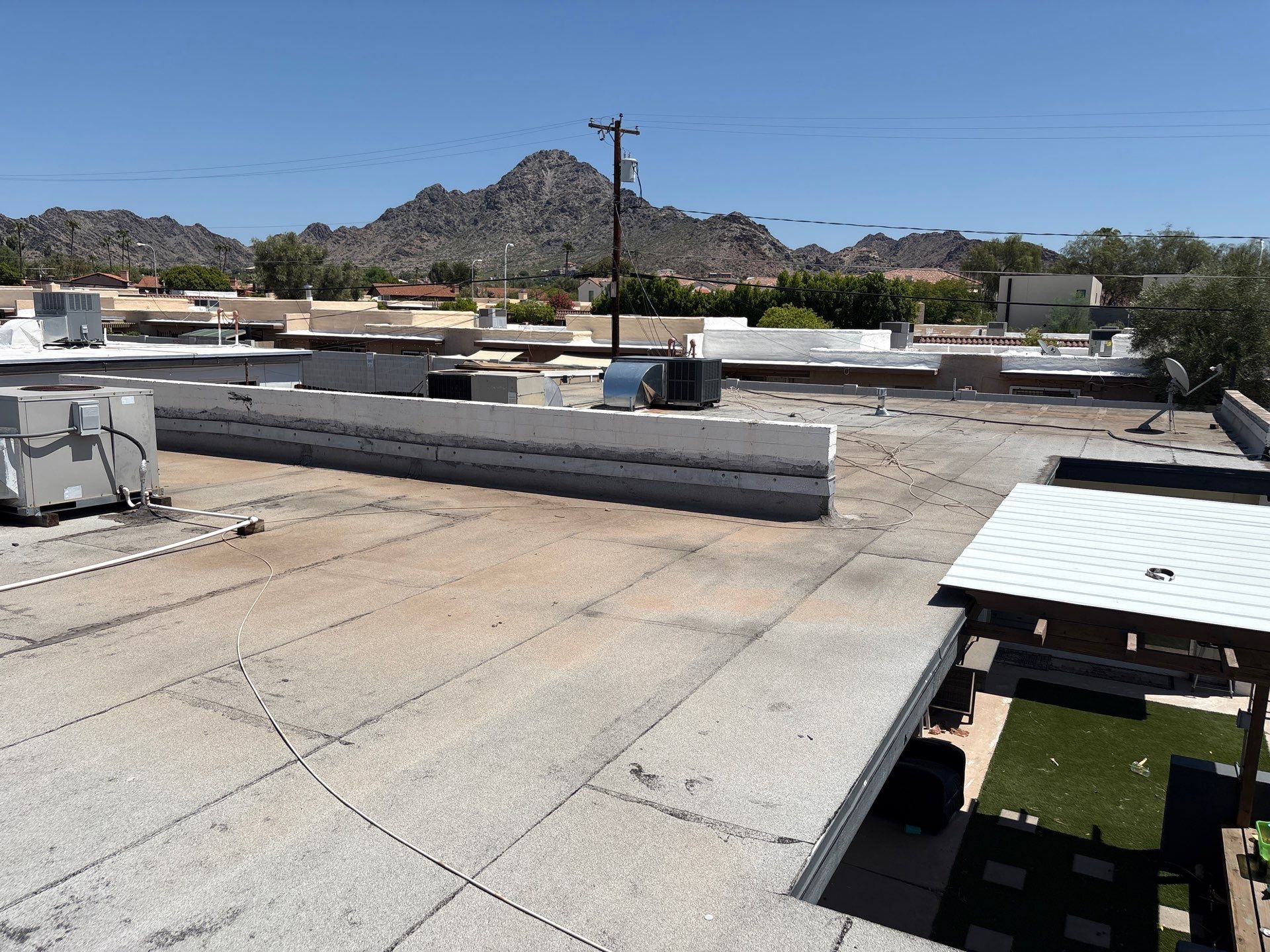 Flat roof replacement in Phoenix, AZ