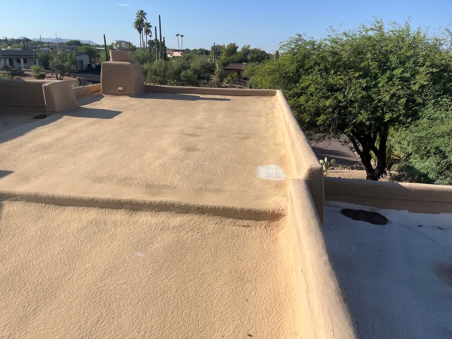 Foam roof replacement in Carefree, AZ