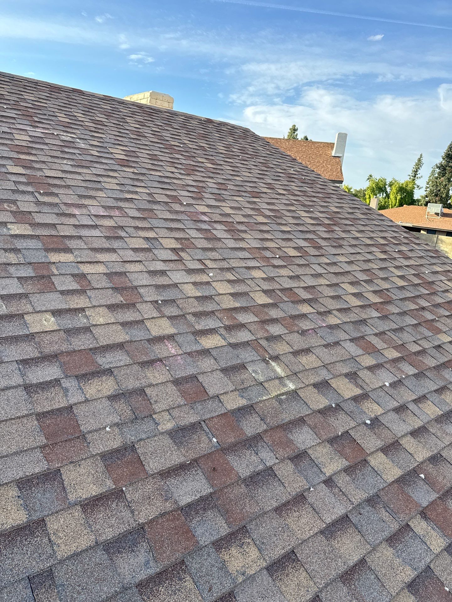 Emergency roof tarp in Mesa, AZ