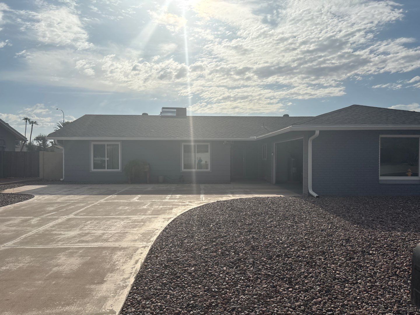 Emergency roof tarp in Phoenix, AZ