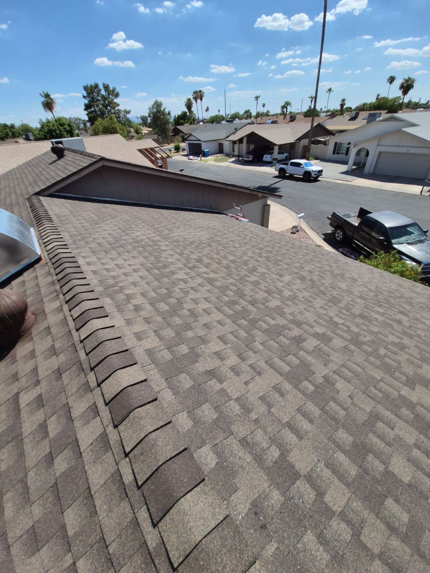 Shingle roof replacement in Phoenix, AZ