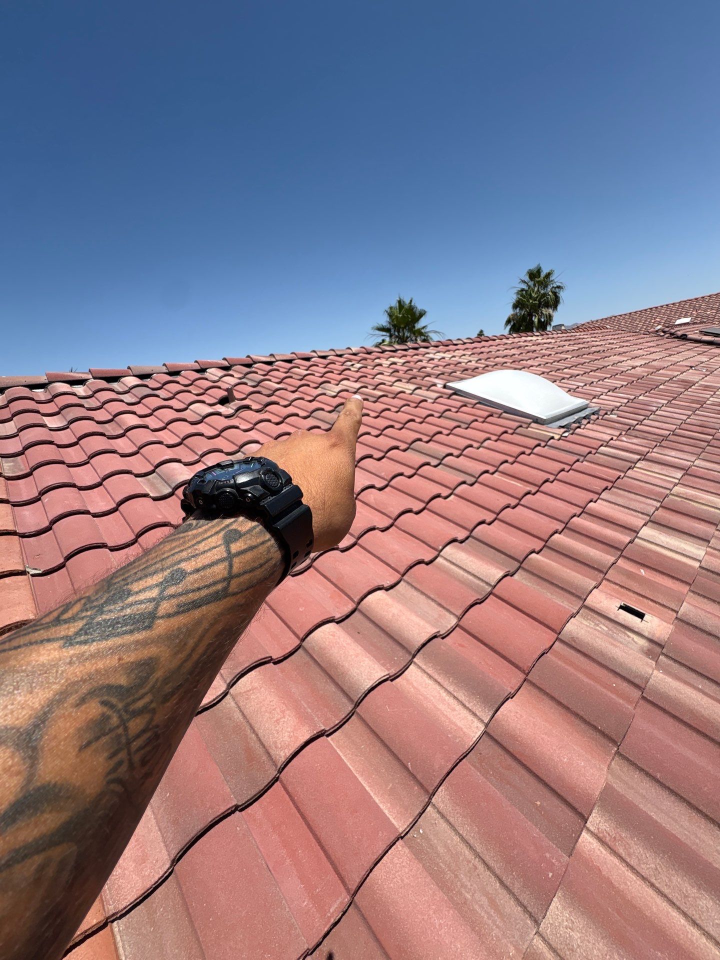 Concrete Tile Roof Replacement with Sealed Flashings in Scottsdale, AZ