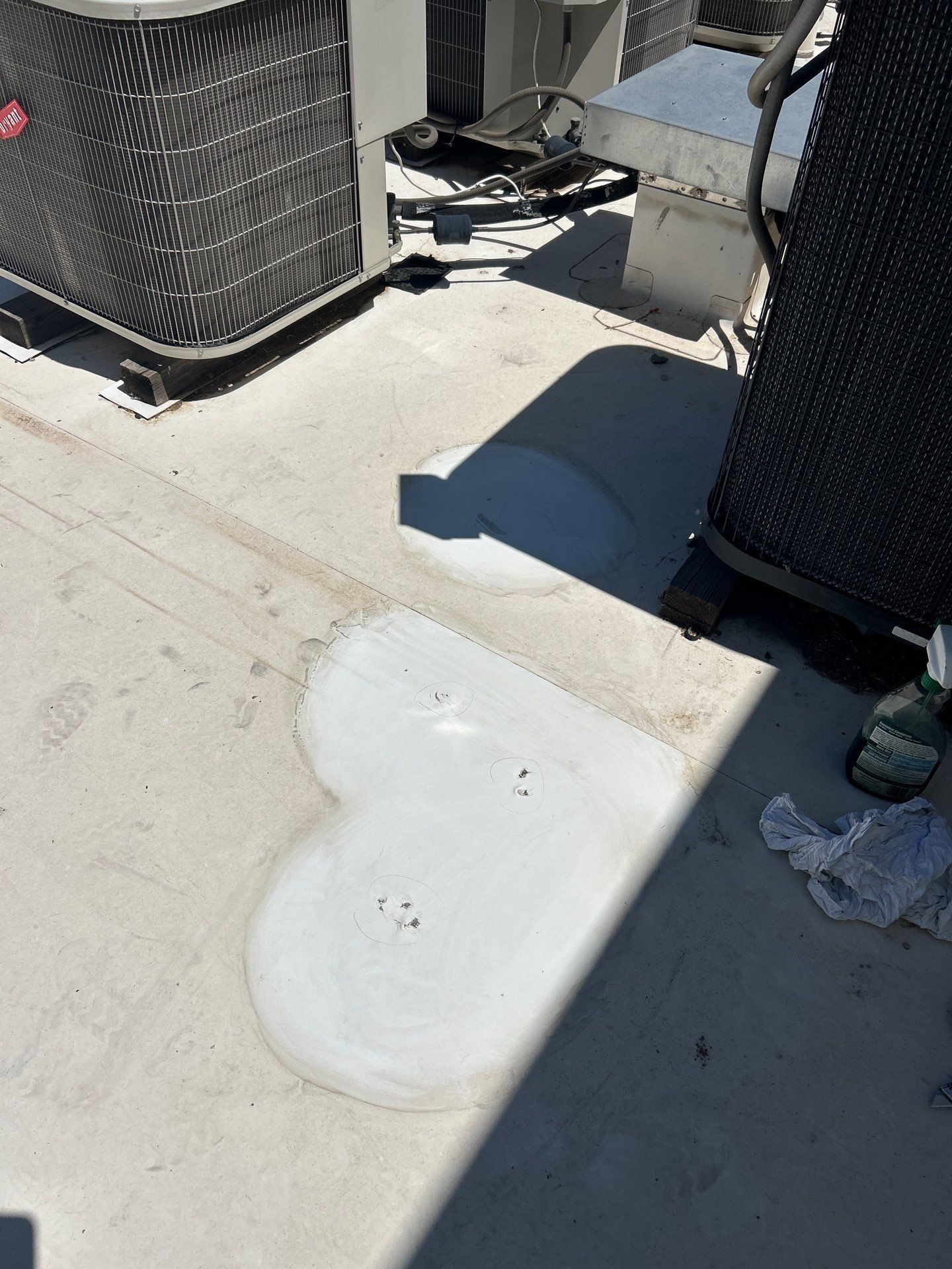 Commercial Concrete Tile Roof With HVAC Sealing in Phoenix, AZ