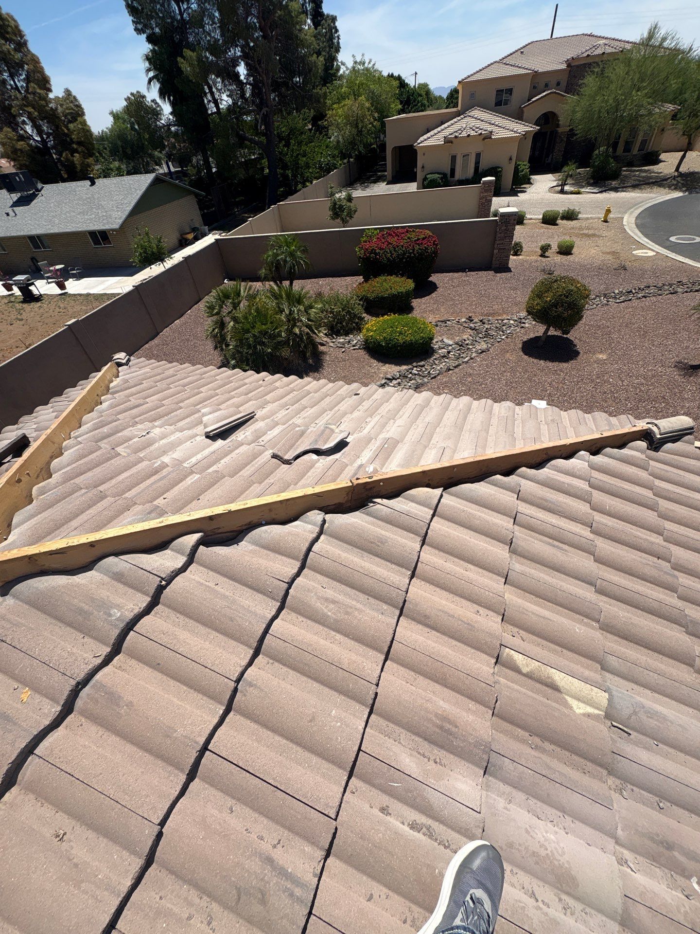Tile roof replacement in Glendale, AZ