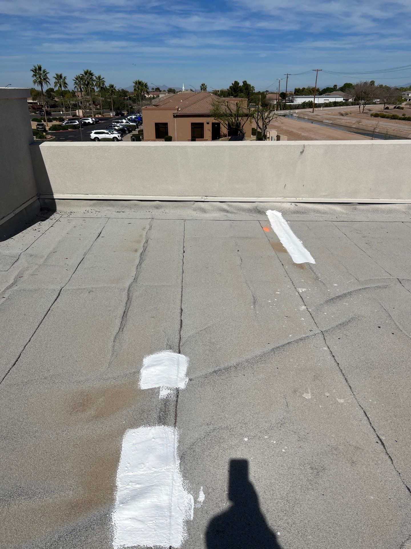 Flat Roof Replacement with Sealed Vent Pipes in Gilbert, AZ