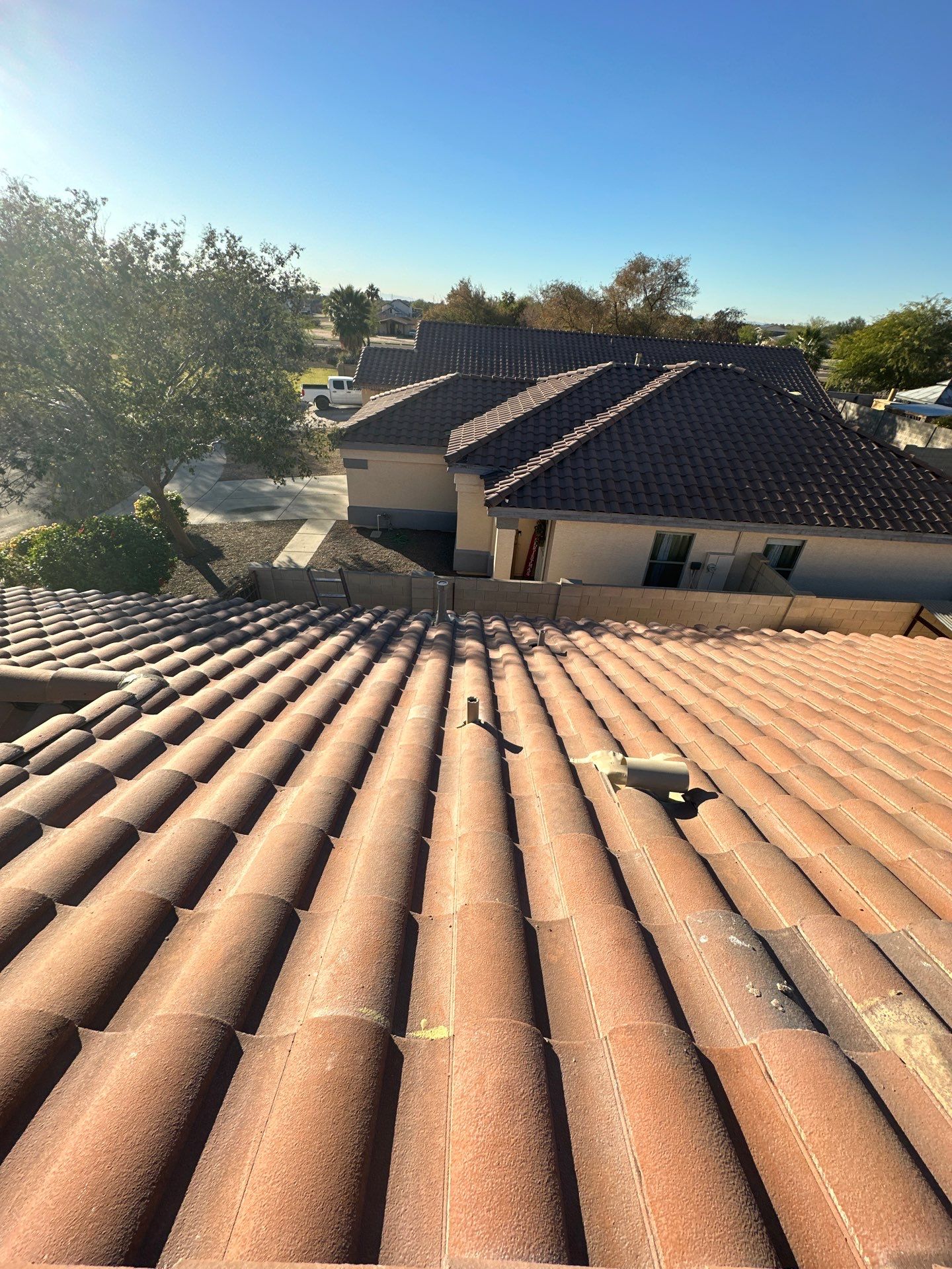 Emergency Concrete Tile Roof Tarping for Leaks in Mesa, AZ