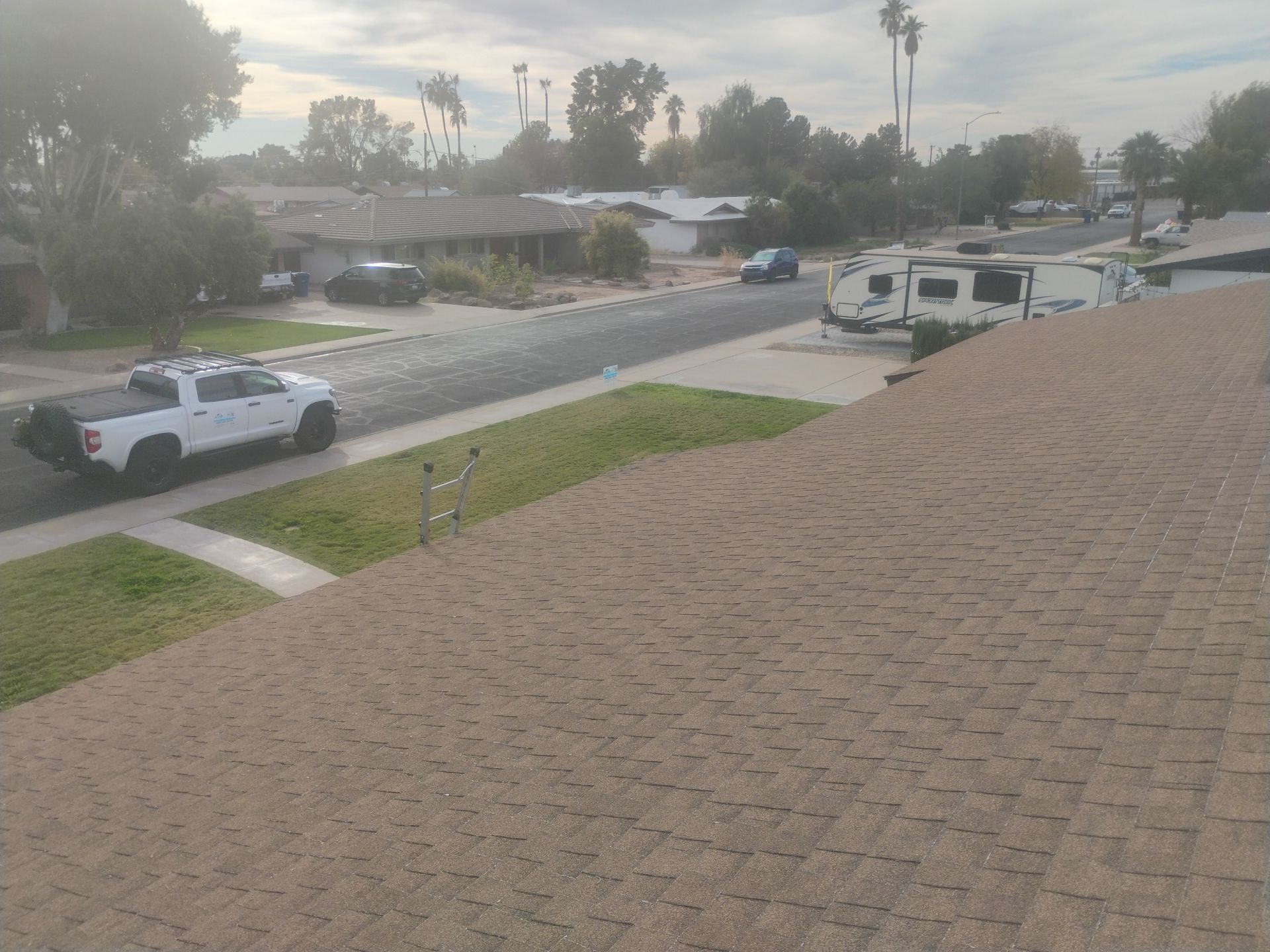 Secure Shingle Roof Tarp for Storm Damage in Mesa, AZ