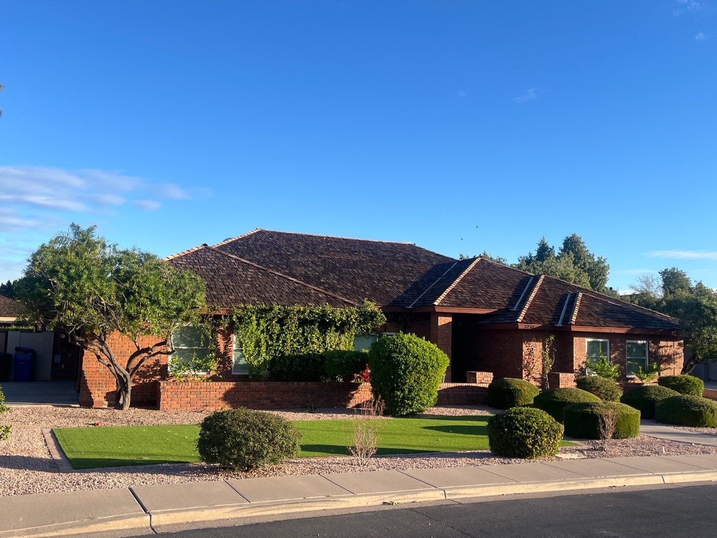 Wood Shake Roof Replacement with Secure Venting in Mesa, AZ