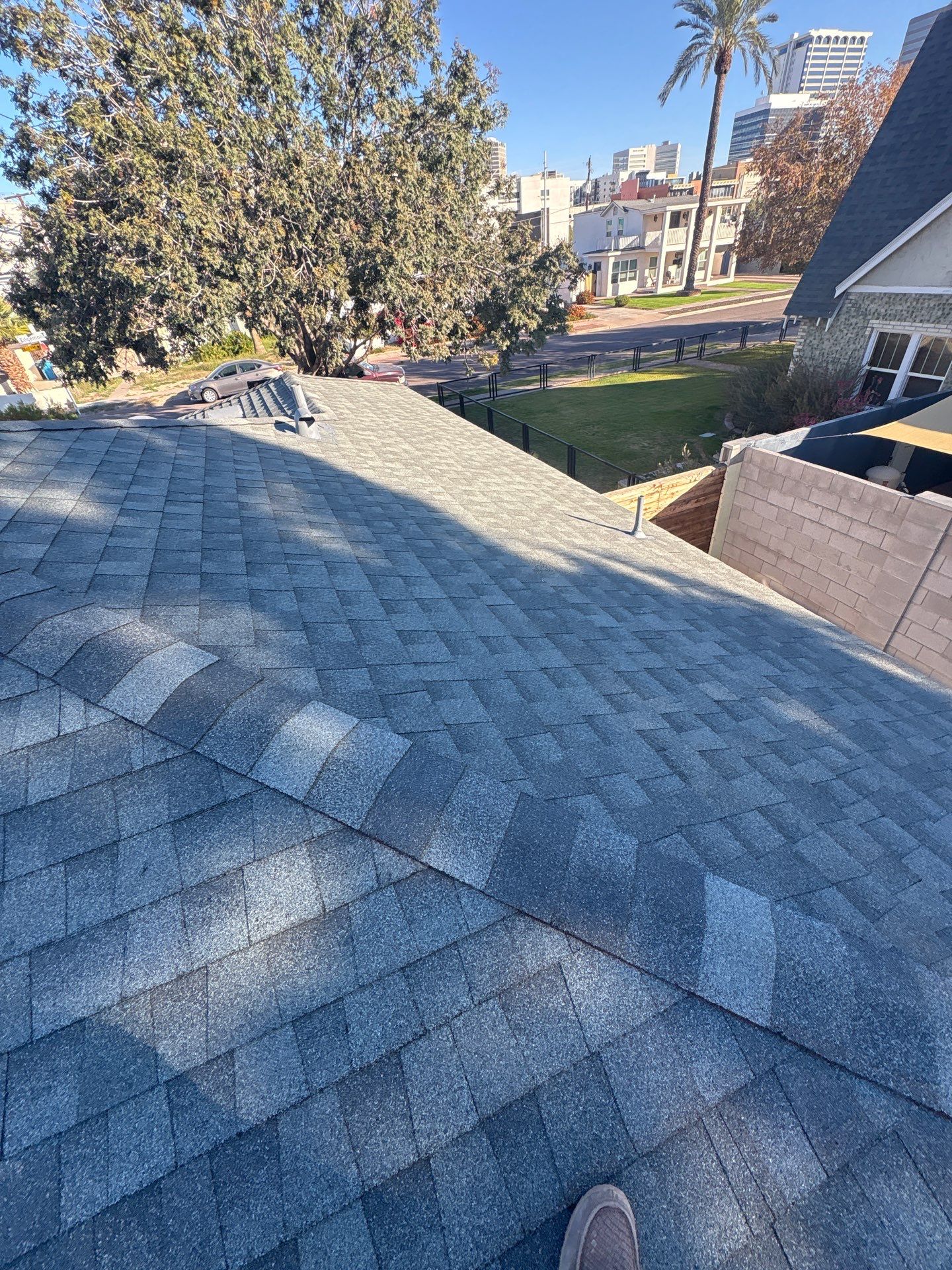 Shingle Roof Replacement with Vent Pipe Sealing in Phoenix, AZ