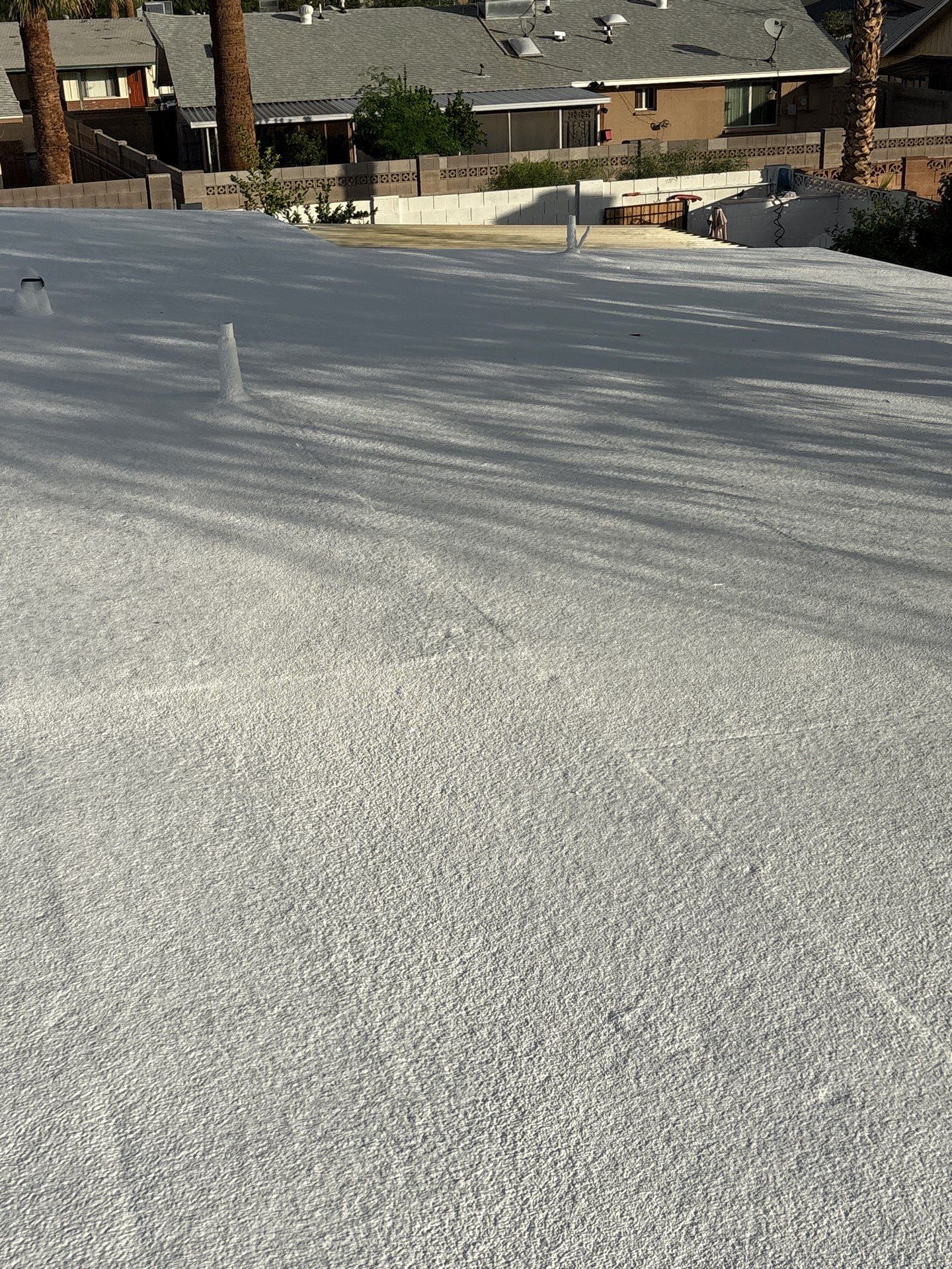 Foam Roof Replacement with Thermal Barrier in Tempe, AZ