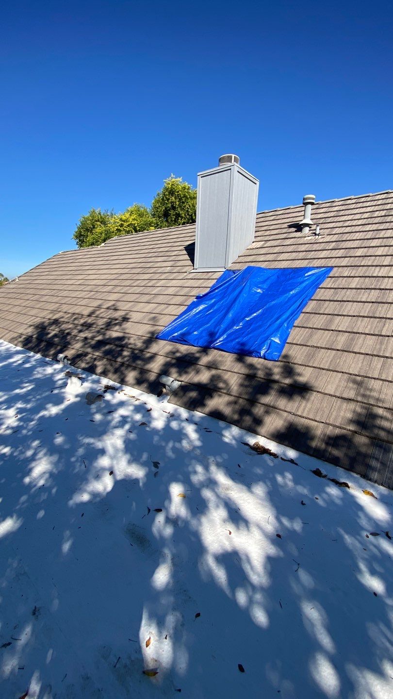 Emergency roof tarp in Mesa, AZ (Project 61Y)